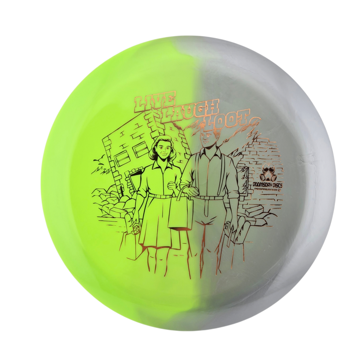Doomsday Discs Retina Propaganda (Retailer Exclusive Stamp)
