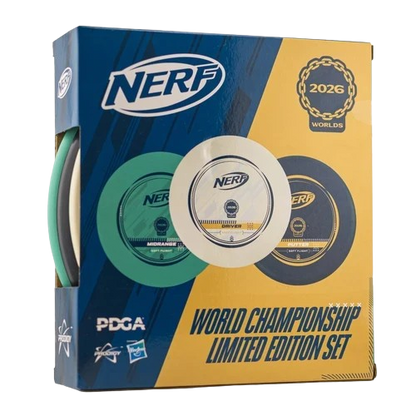 NERF Soft Flight PDGA World Championship - Limited Edition 3 Disc Set