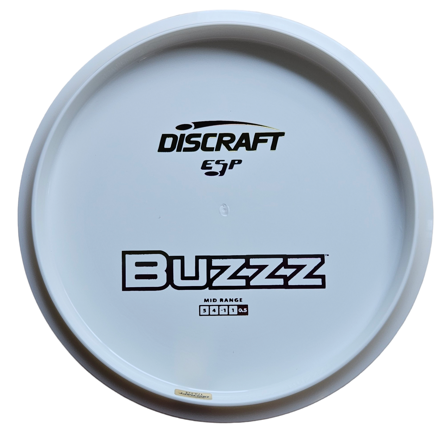 Discraft ESP Buzzz - Blank White - Bottom Stamp