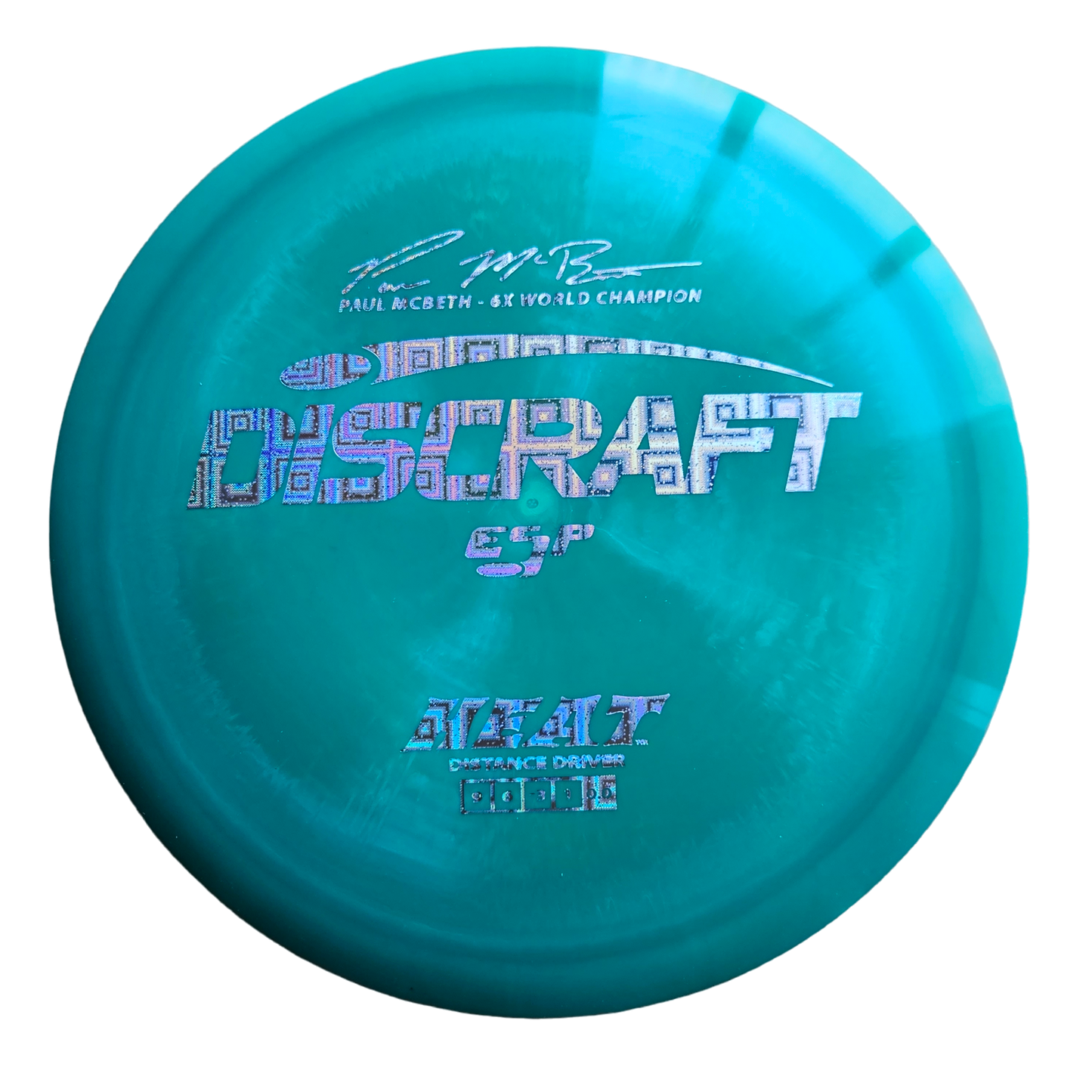 Discraft Paul McBeth 6x World Champion ESP Heat