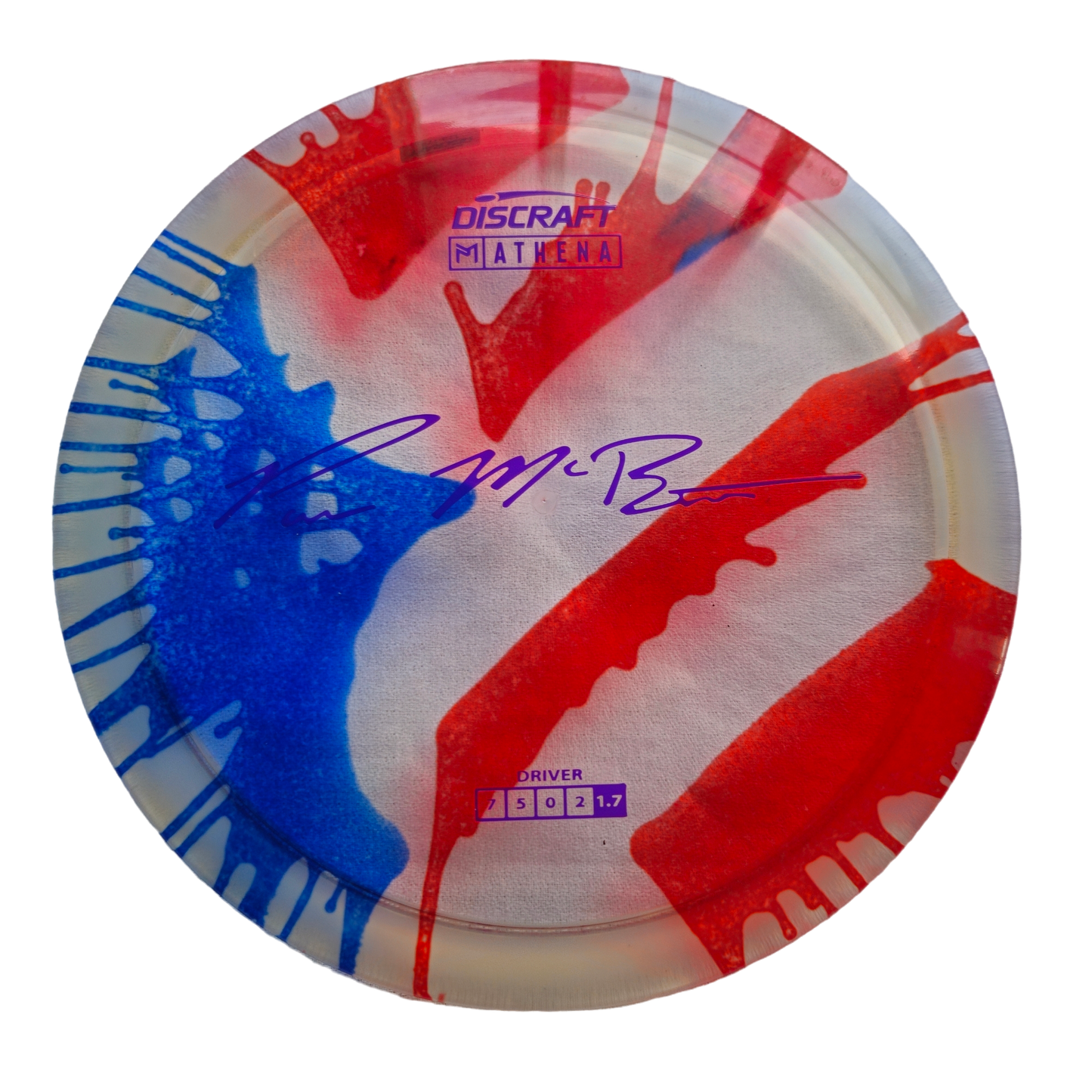 Discraft McBeth Z Fly Dye Athena