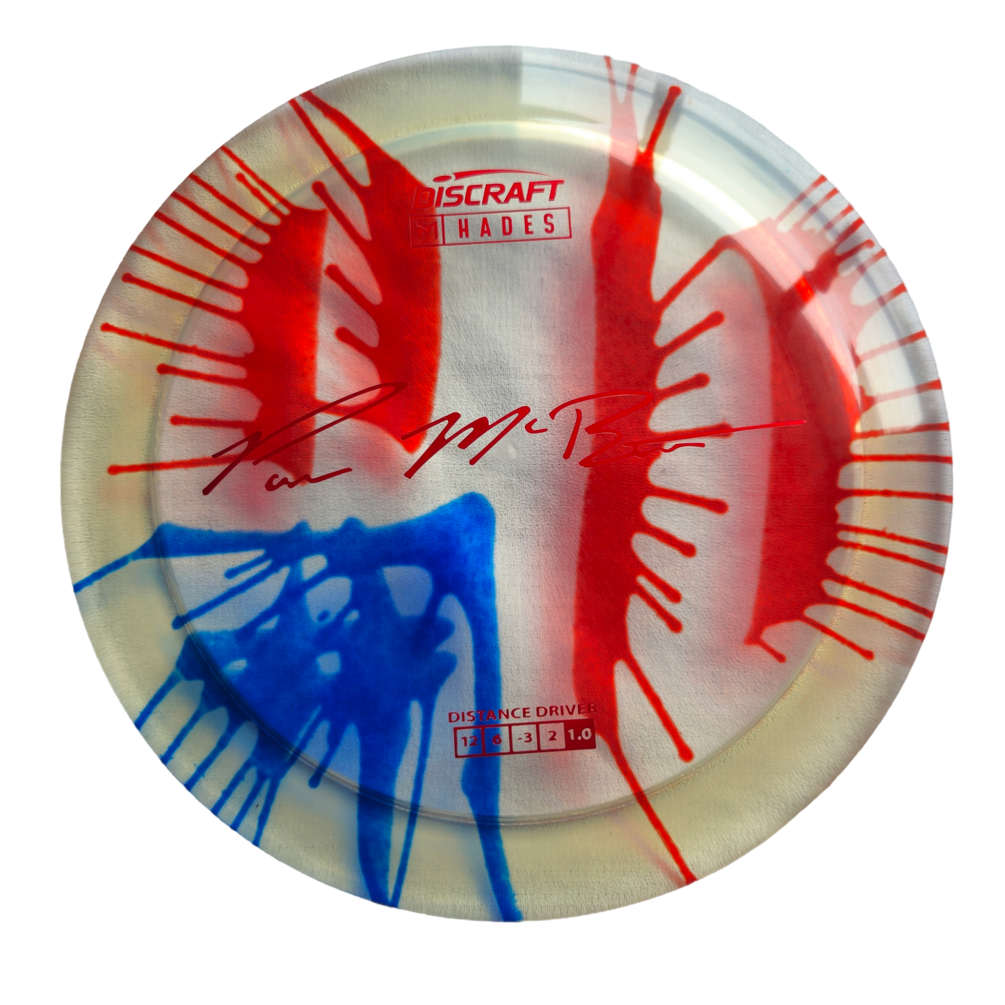 Discraft McBeth Z Fly Dye Hades