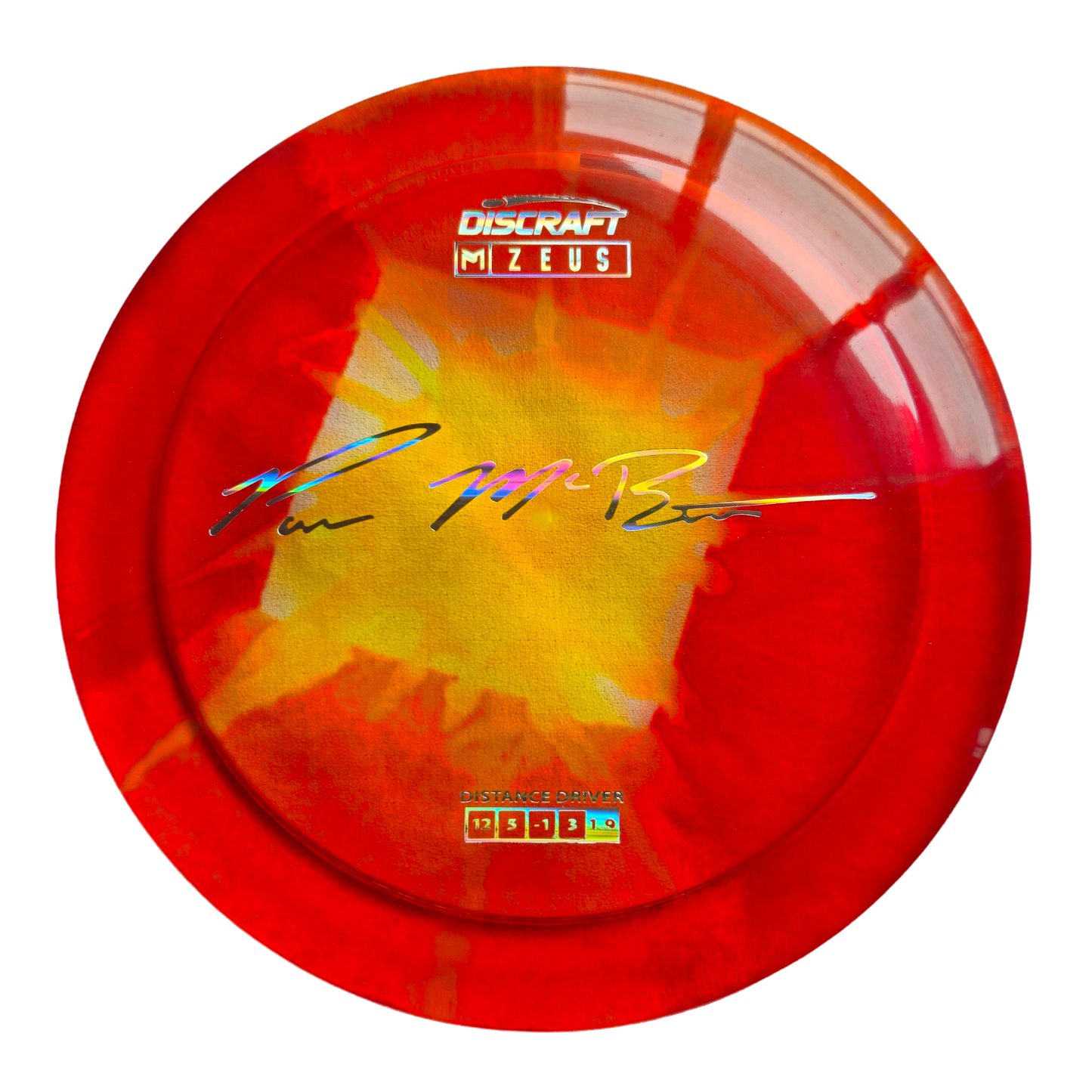 Discraft McBeth Z Fly Dye Zeus