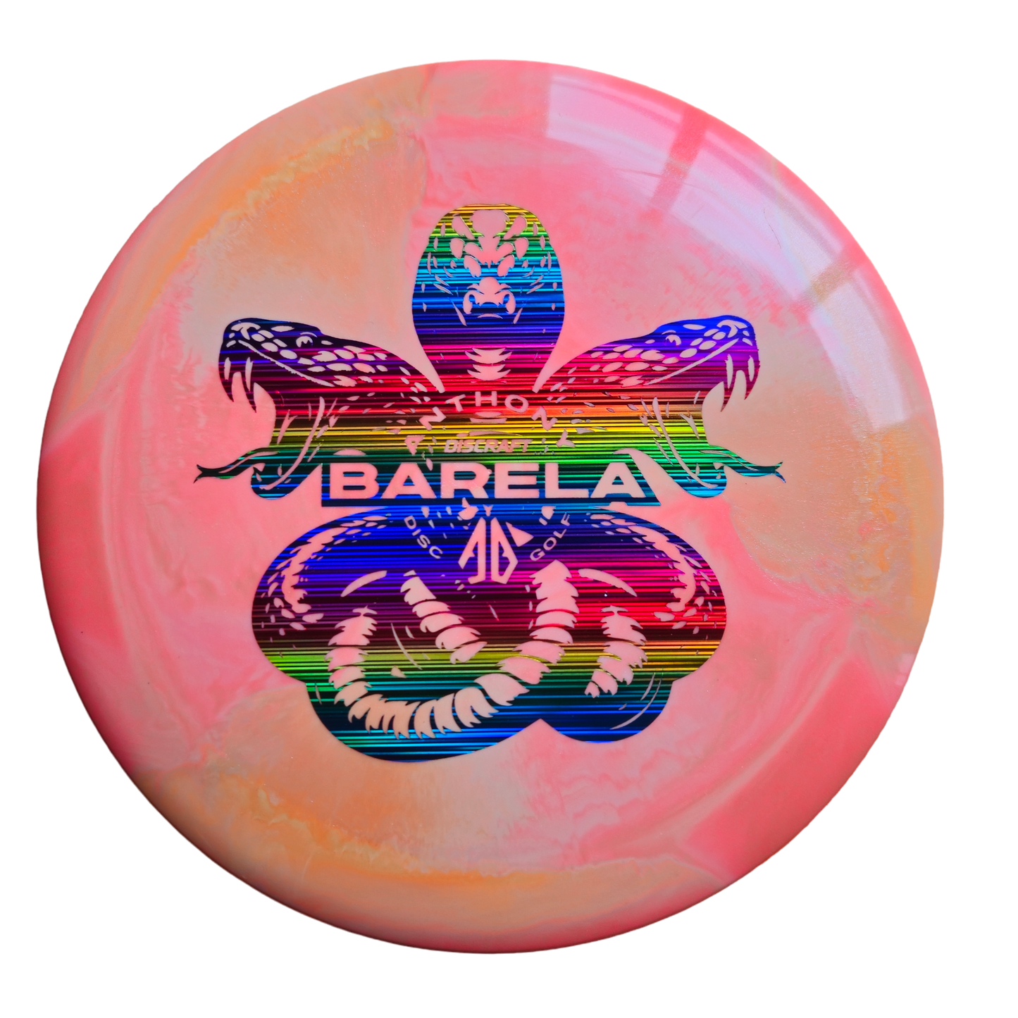 Athony Barela ESP Colorshift Swirl Venom