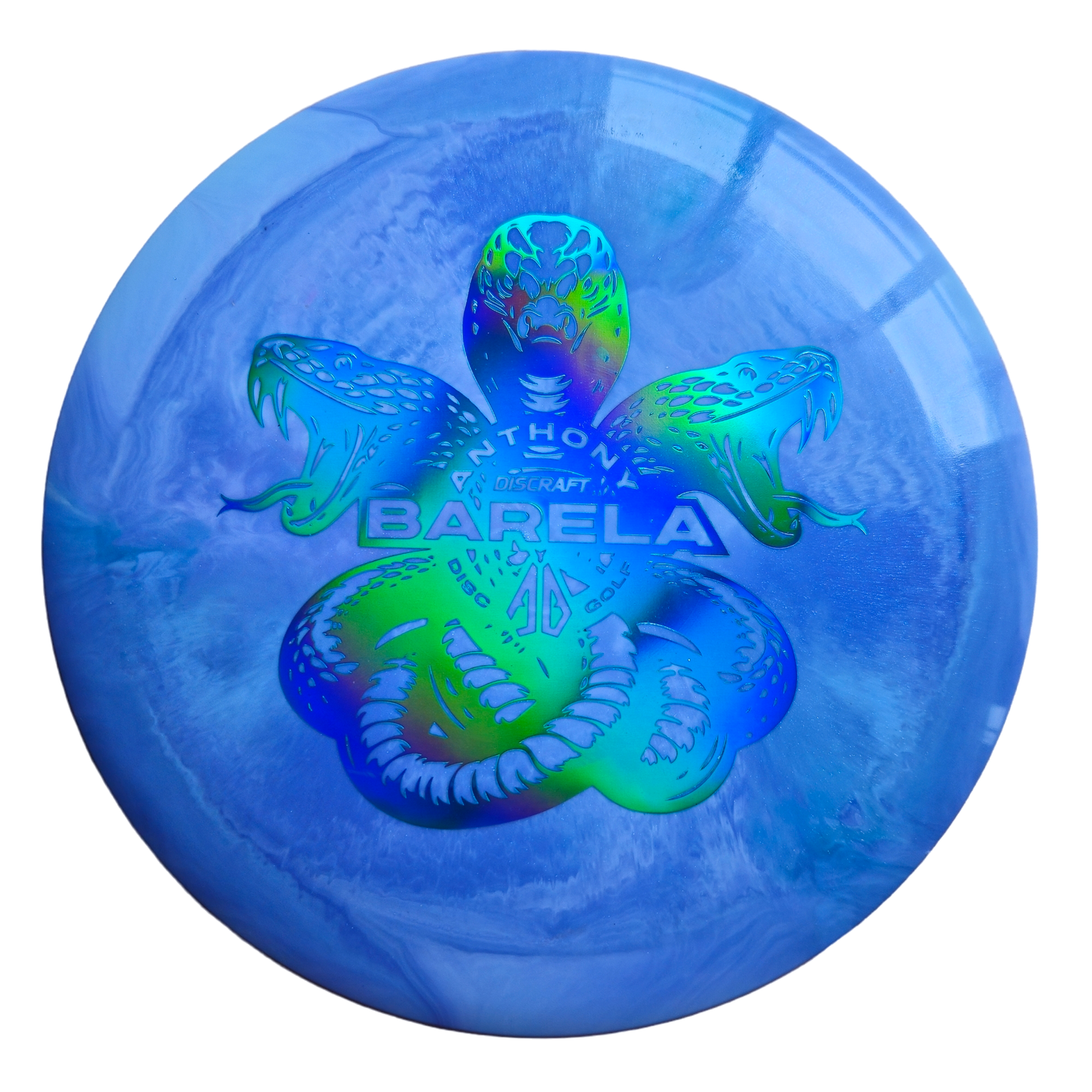 Athony Barela ESP Colorshift Swirl Venom