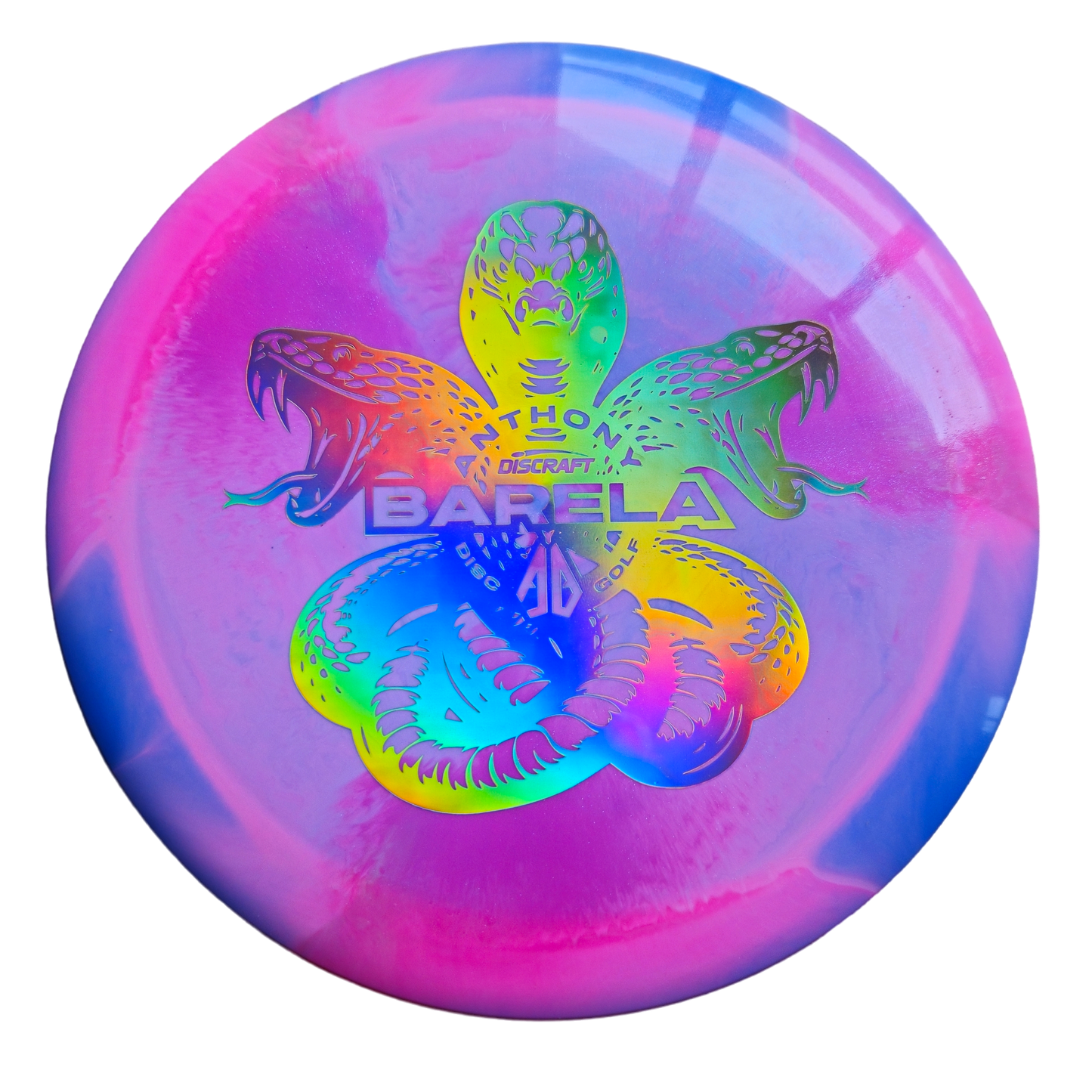 Athony Barela ESP Colorshift Swirl Venom