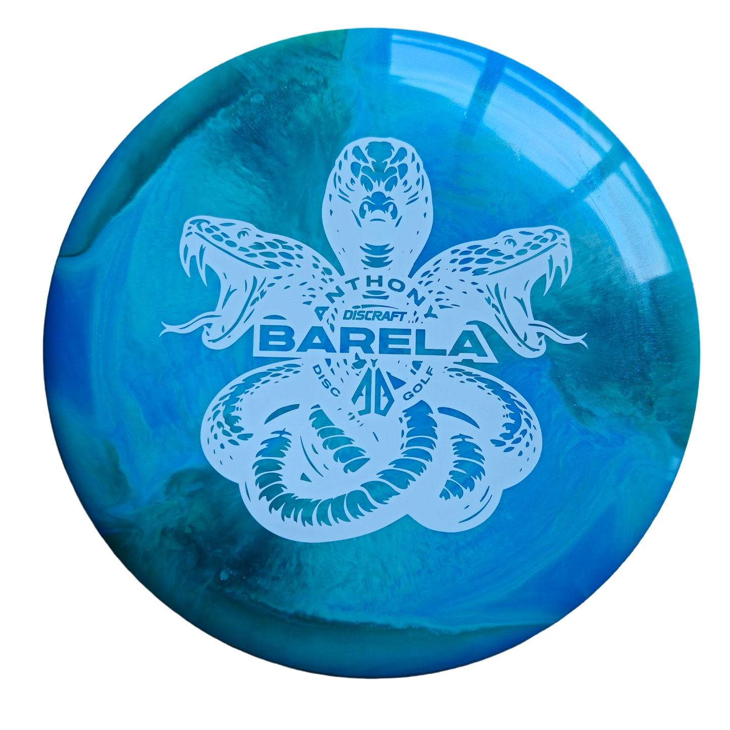 Athony Barela ESP Colorshift Swirl Venom