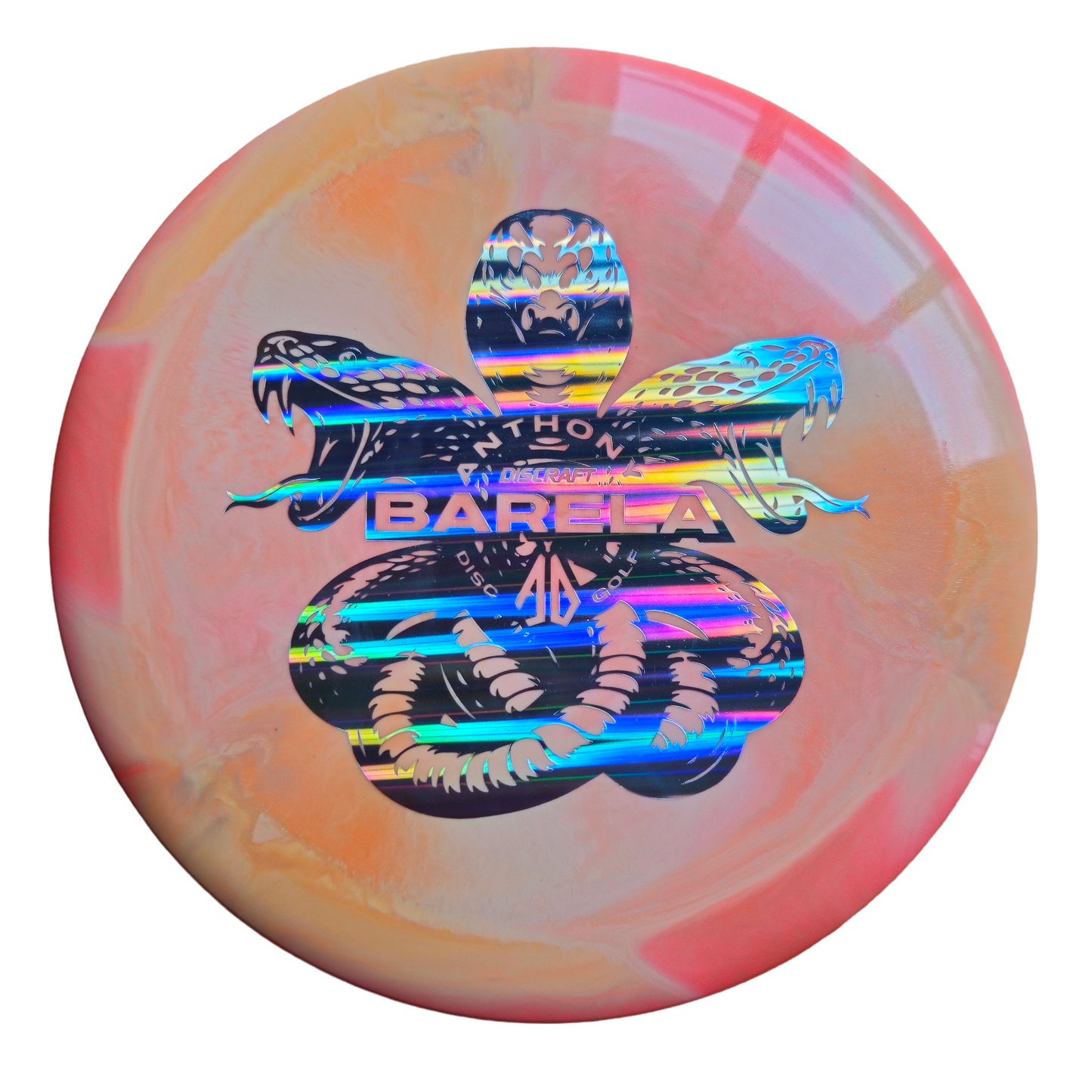 Athony Barela ESP Colorshift Swirl Venom