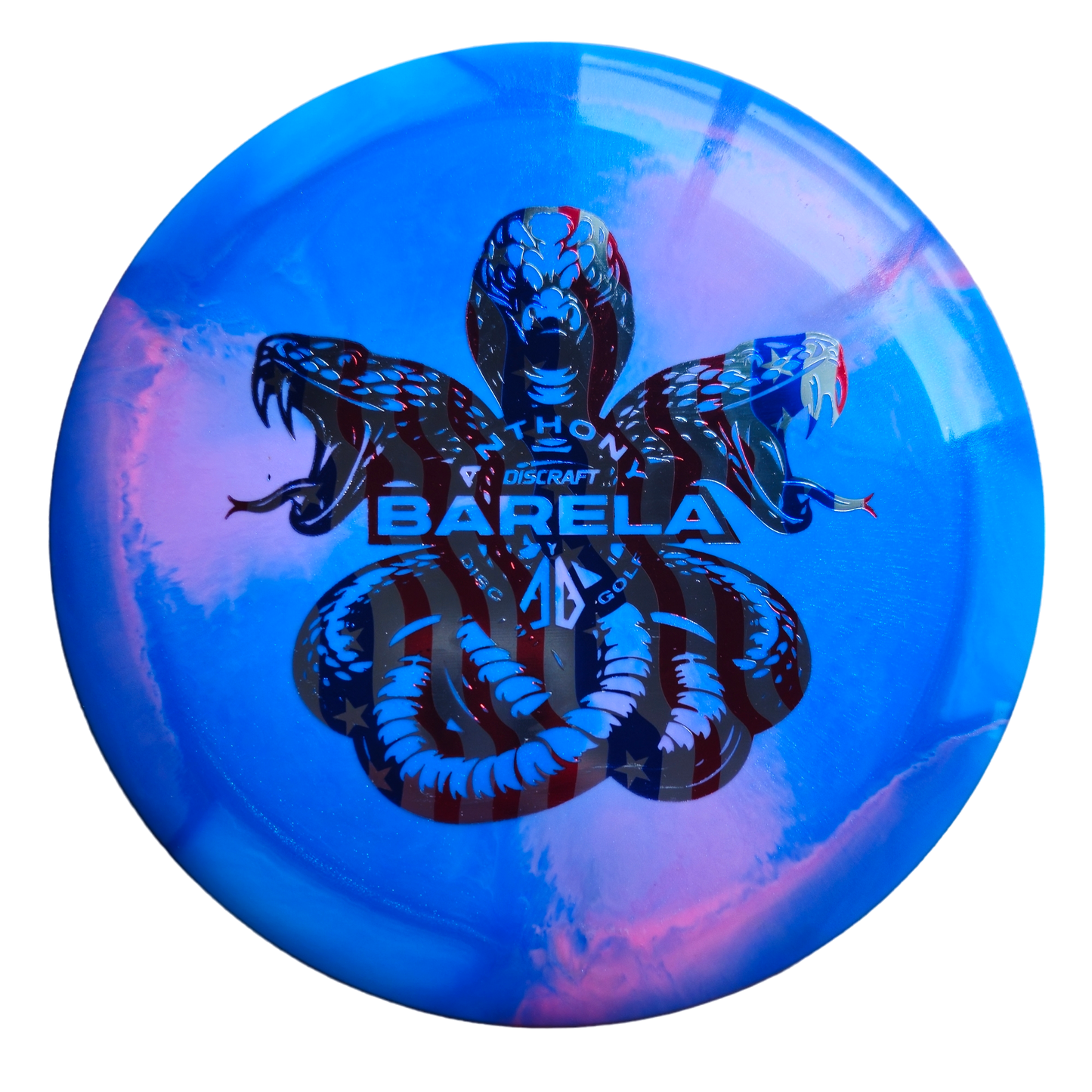 Athony Barela ESP Colorshift Swirl Venom