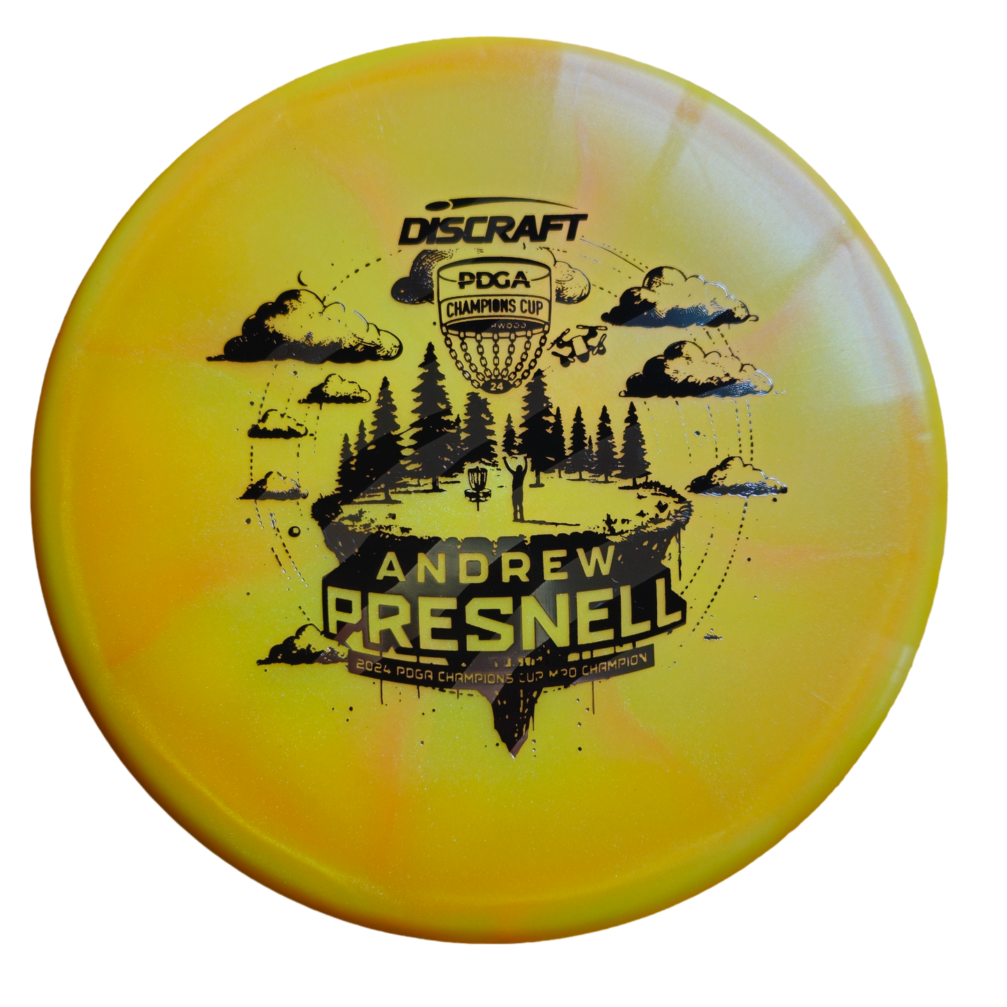 Andrew Presnell 2024 Champions Cup Z Swirl Colorshift Drone