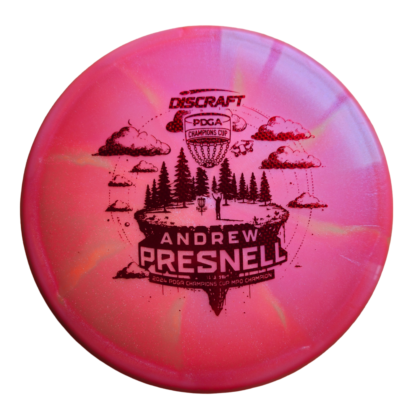 Andrew Presnell 2024 Champions Cup Z Swirl Colorshift Drone