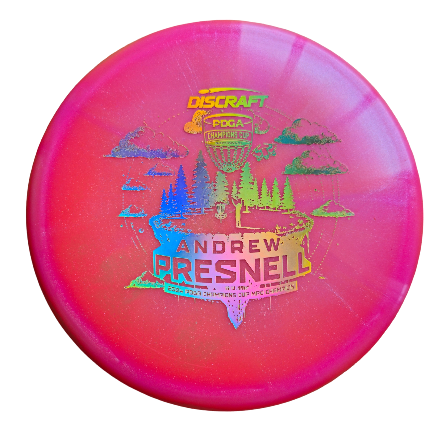 Andrew Presnell 2024 Champions Cup Z Swirl Colorshift Drone