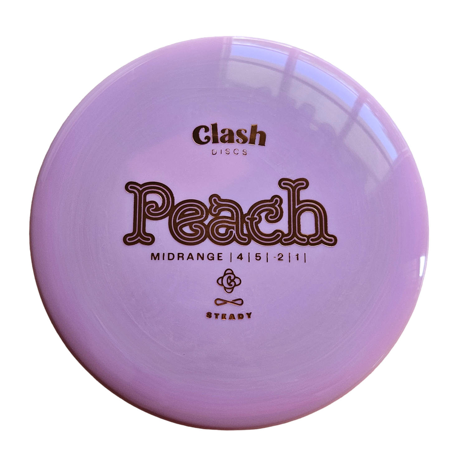 Clash Discs Peach - Steady plastic