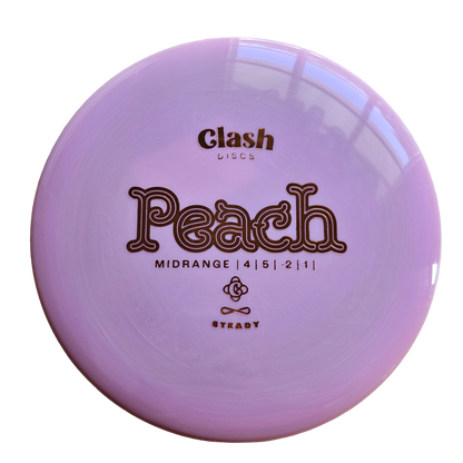 Clash Discs Peach - Steady plastic