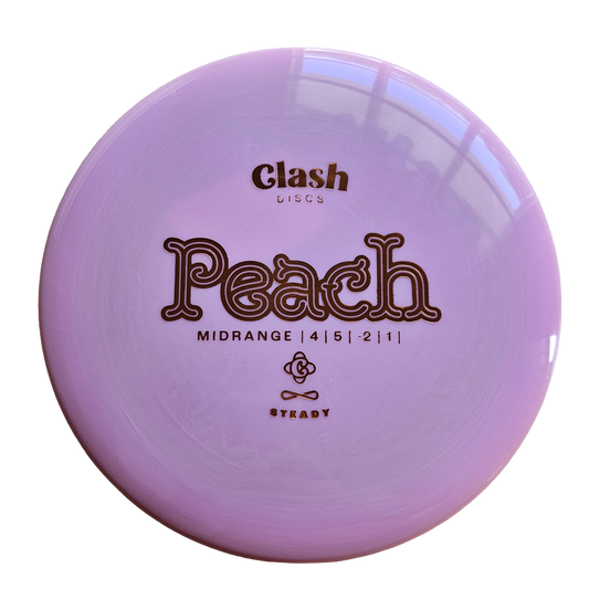 Clash Discs Peach - Steady plastic