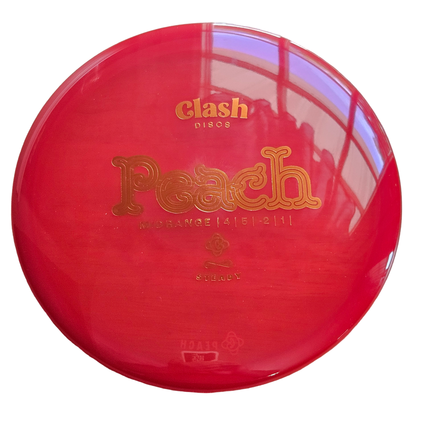 Clash Discs Peach - Steady plastic