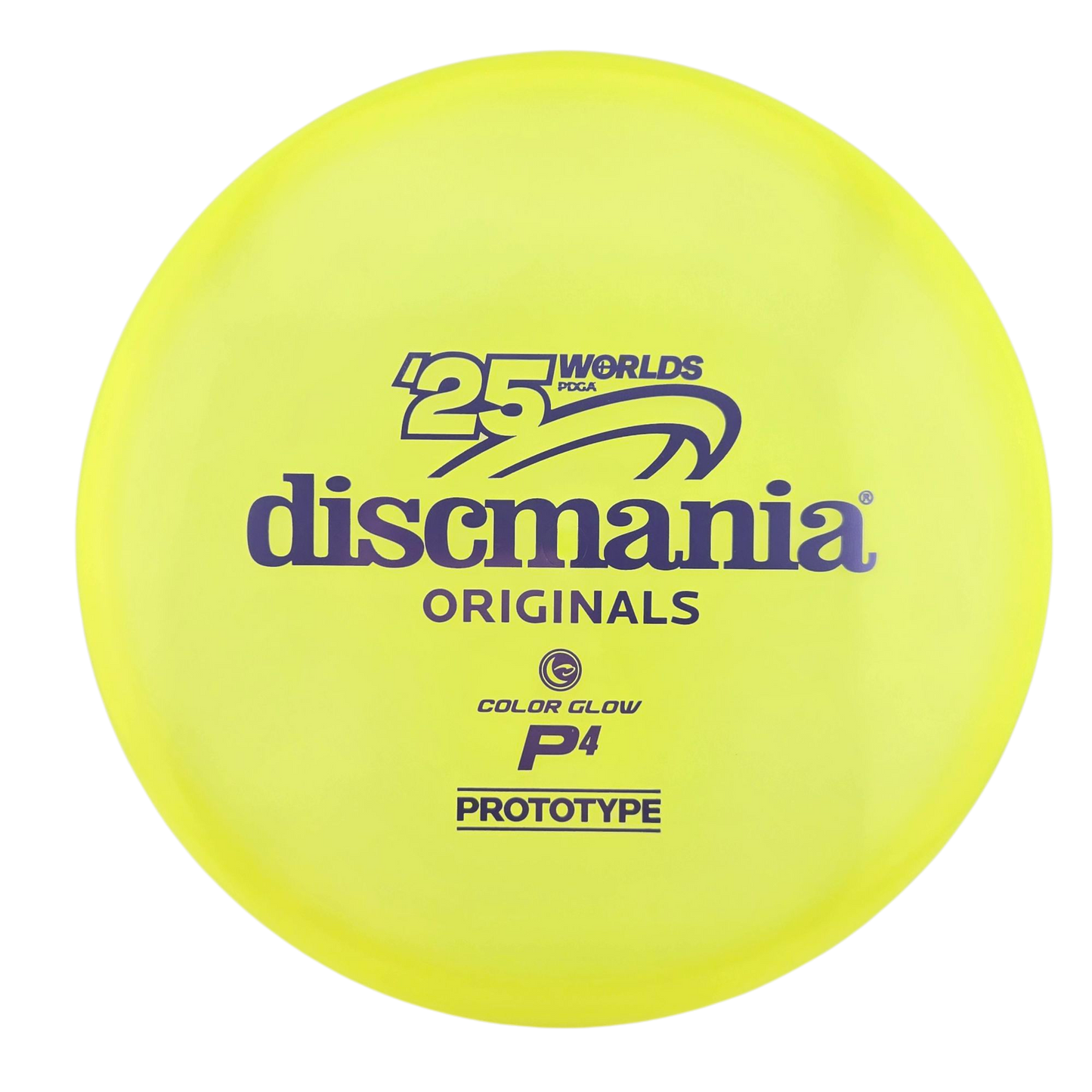 Discmania Prototype Color Glow C-Line P4 2025 Worlds