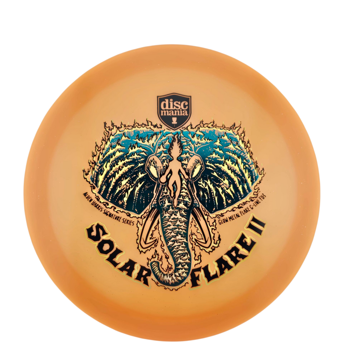 Solar Flare 2 - Alden Harris Signature Series Glow Metal Flake C-Line FD3 (Triple Foil)