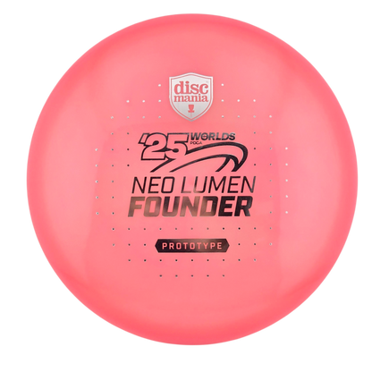 Discmania Prototype Neo Lumen Founder (Pro Worlds 2025)