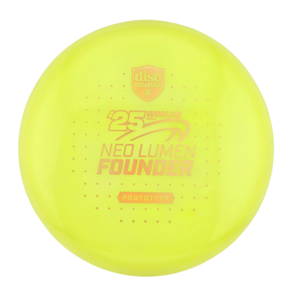Discmania Prototype Neo Lumen Founder (Pro Worlds 2025)