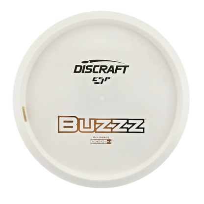 Discraft ESP Buzzz - Blank White - Bottom Stamp