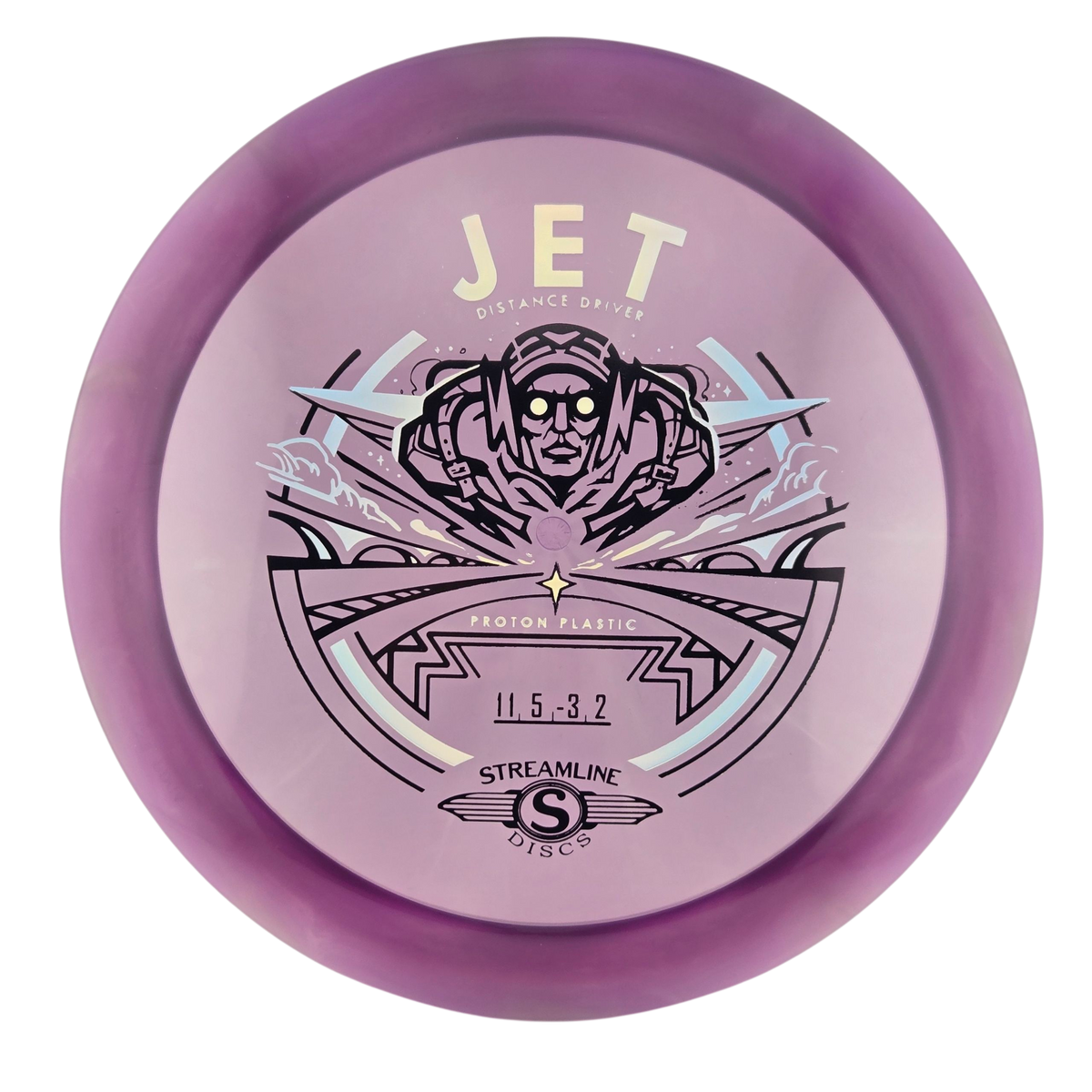 Streamlined Jet Streamline Jet - Proton plastic – Pure Flight Disc Golf