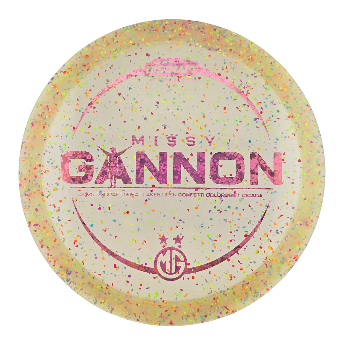 Missy Gannon Victory Edition Colorshift Confetti Cicada