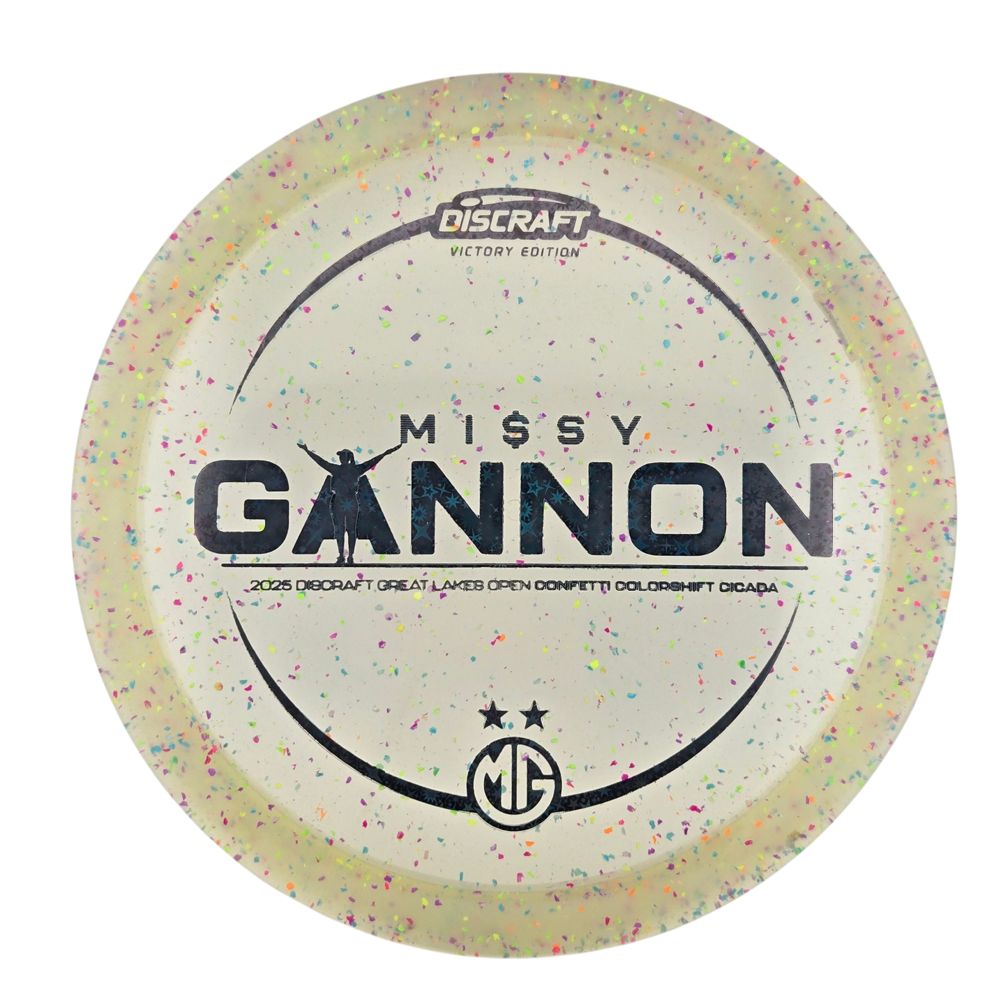 Missy Gannon Victory Edition Colorshift Confetti Cicada