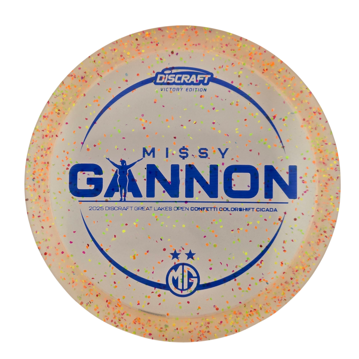 Missy Gannon Victory Edition Colorshift Confetti Cicada