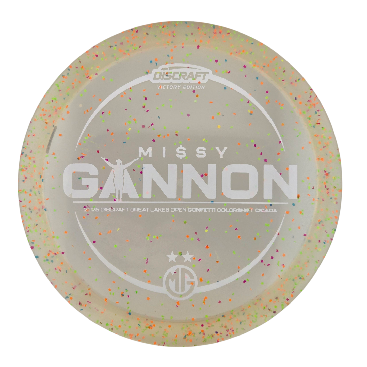 Missy Gannon Victory Edition Colorshift Confetti Cicada