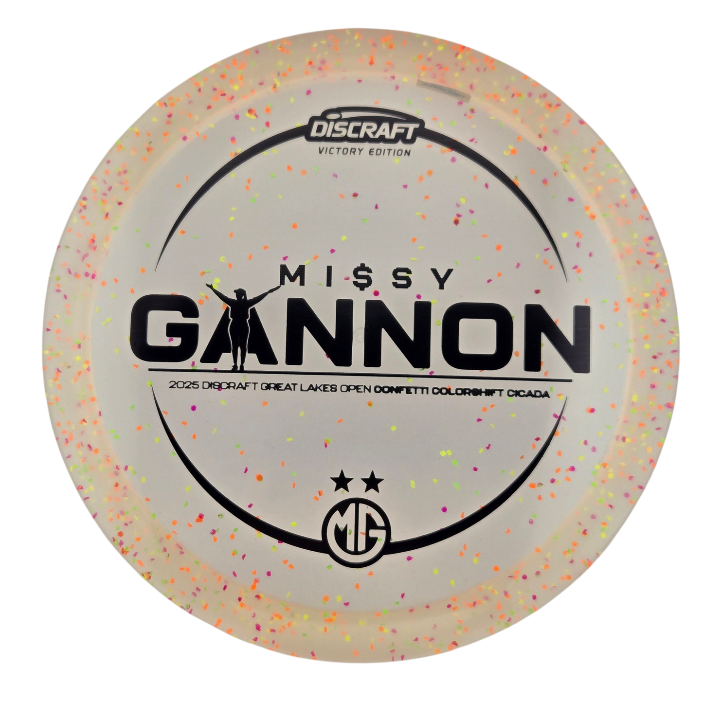 Missy Gannon Victory Edition Colorshift Confetti Cicada