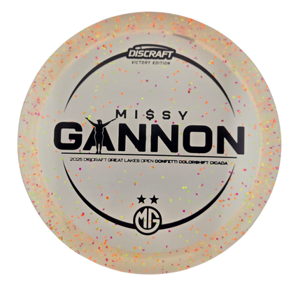Missy Gannon Victory Edition Colorshift Confetti Cicada
