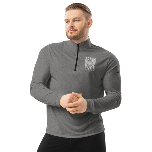 Team Pure Flight - Adidas Quarter Zip Pullover