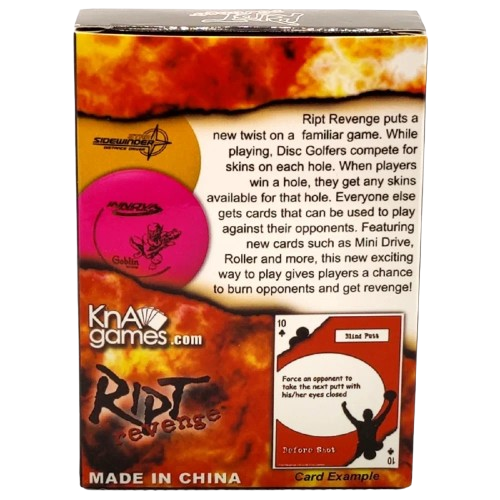 RIPT Revenge - Disc Golf Card Game