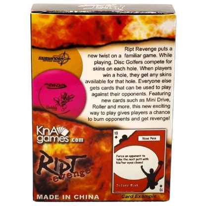 RIPT Revenge - Disc Golf Card Game