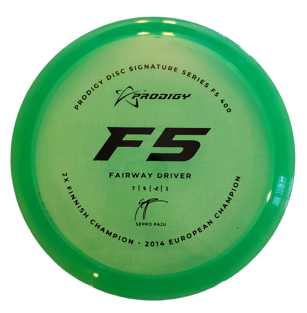Prodigy F5 Fairway Driver - Seppo Paju 2022 Signature Series - 400 Plastic