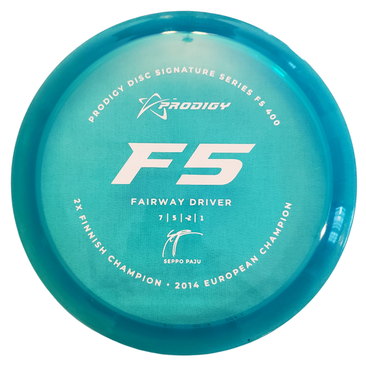 Prodigy F5 Fairway Driver - Seppo Paju 2022 Signature Series - 400 Plastic
