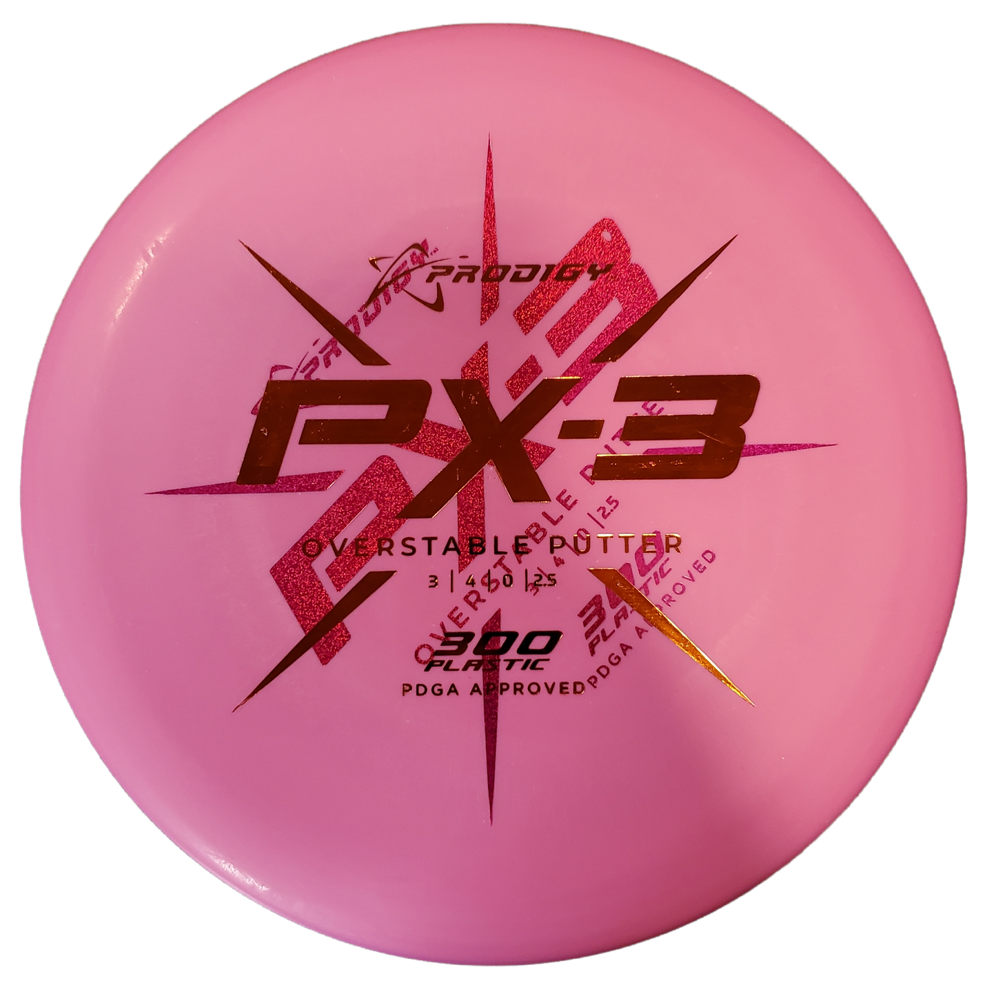Prodigy PX-3 Putt & Approach - 300 plastic  -  X-Out