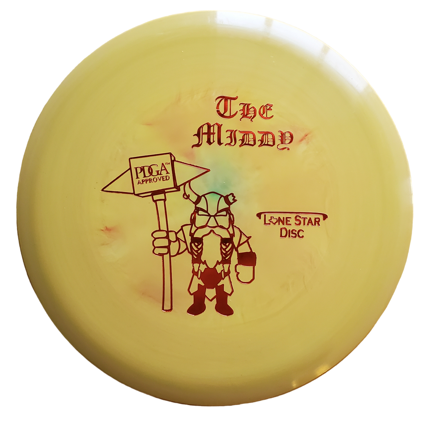 Lone Star Discs - The Middy - Lima plastic