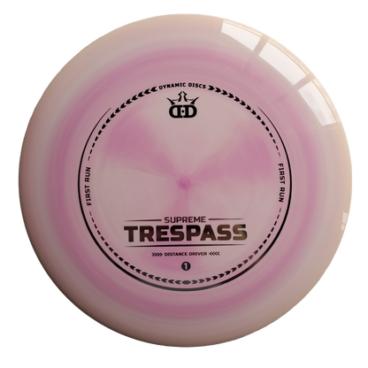 Dynamic Discs Supreme Trespass - First Run