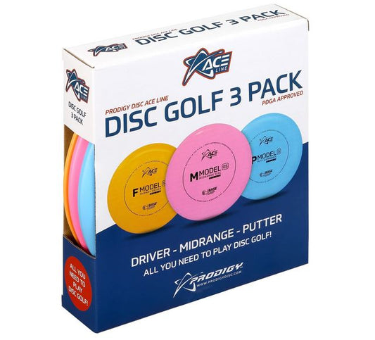 Prodigy Disc Golf 3 Pack (Starter Set)